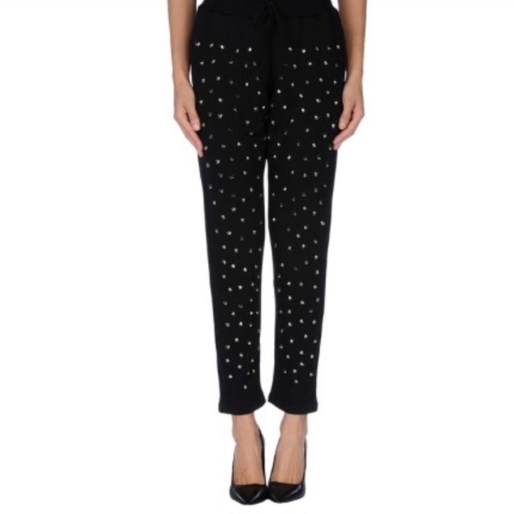 Odi Et Amo Studded Joggers Size S